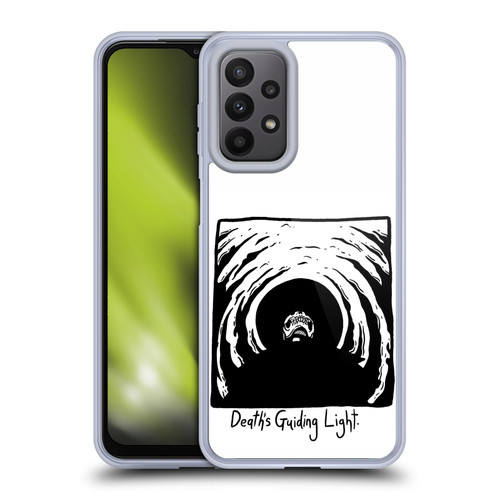 Matt Bailey Skull Deaths Guiding Light Soft Gel Case for Samsung Galaxy A23 / 5G (2022)