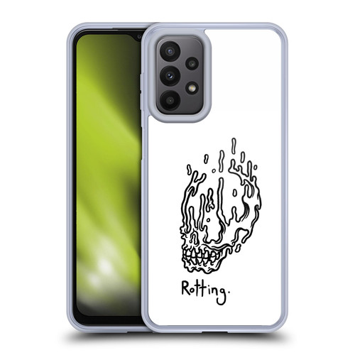 Matt Bailey Skull Rotting Soft Gel Case for Samsung Galaxy A23 / 5G (2022)