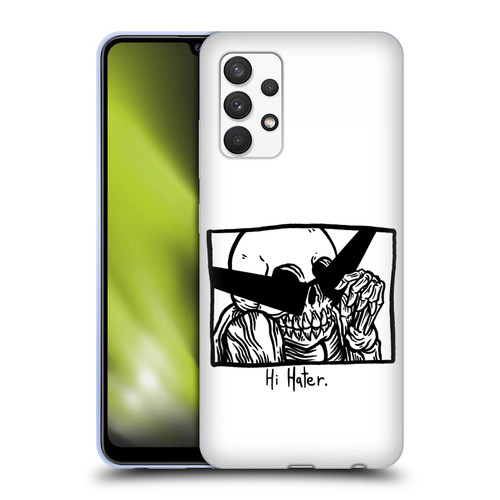 Matt Bailey Skull Hi Hater Soft Gel Case for Samsung Galaxy A32 (2021)
