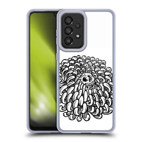 Matt Bailey Skull Flower Soft Gel Case for Samsung Galaxy A33 5G (2022)
