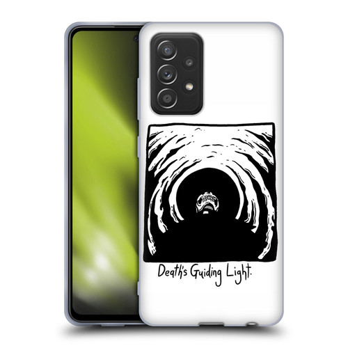 Matt Bailey Skull Deaths Guiding Light Soft Gel Case for Samsung Galaxy A52 / A52s / 5G (2021)