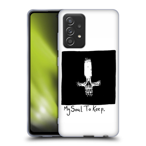Matt Bailey Skull My Soul To Keep Soft Gel Case for Samsung Galaxy A52 / A52s / 5G (2021)