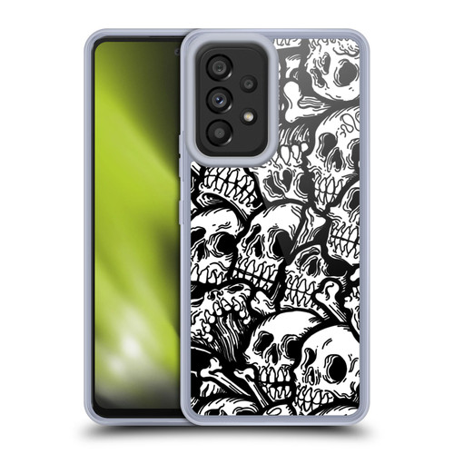 Matt Bailey Skull All Over Soft Gel Case for Samsung Galaxy A53 5G (2022)