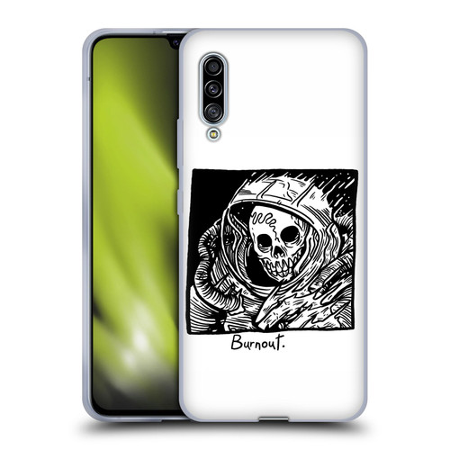 Matt Bailey Skull Burnout Soft Gel Case for Samsung Galaxy A90 5G (2019)