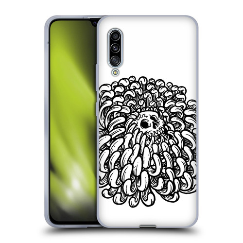 Matt Bailey Skull Flower Soft Gel Case for Samsung Galaxy A90 5G (2019)