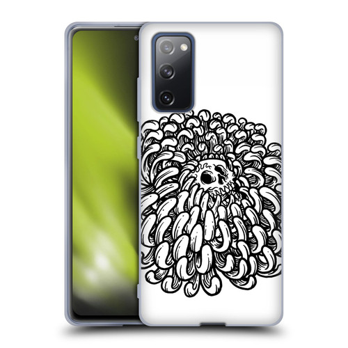 Matt Bailey Skull Flower Soft Gel Case for Samsung Galaxy S20 FE / 5G