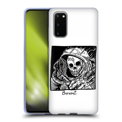 Matt Bailey Skull Burnout Soft Gel Case for Samsung Galaxy S20 / S20 5G