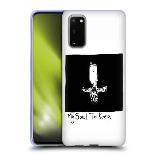 Matt Bailey Skull My Soul To Keep Soft Gel Case for Samsung Galaxy S20 / S20 5G