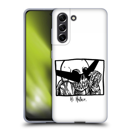 Matt Bailey Skull Hi Hater Soft Gel Case for Samsung Galaxy S21 FE 5G