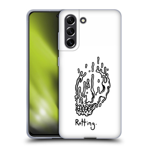 Matt Bailey Skull Rotting Soft Gel Case for Samsung Galaxy S21 FE 5G