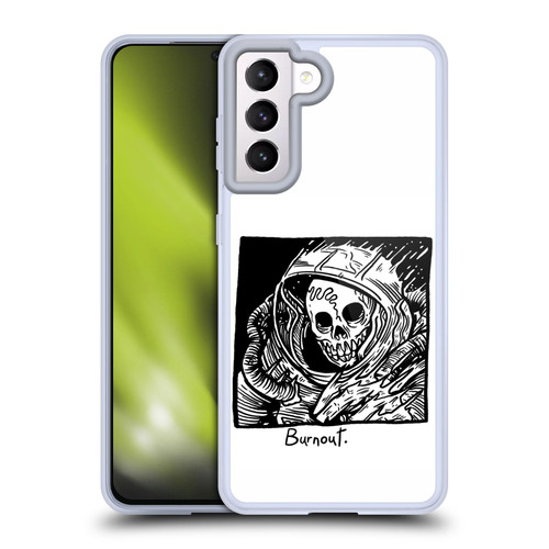 Matt Bailey Skull Burnout Soft Gel Case for Samsung Galaxy S21 5G