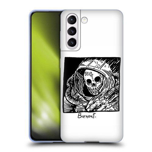 Matt Bailey Skull Burnout Soft Gel Case for Samsung Galaxy S21 5G