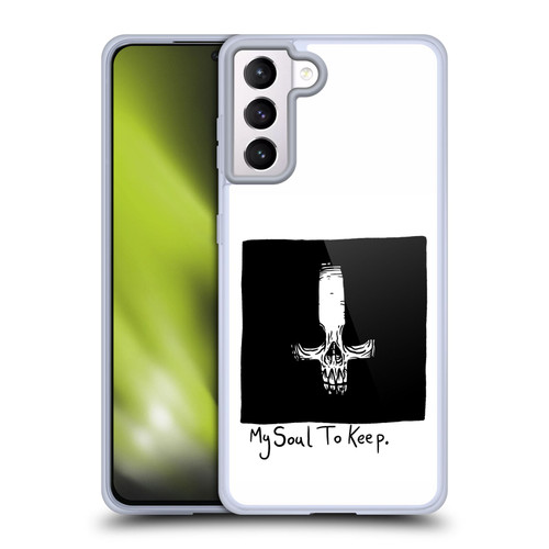 Matt Bailey Skull My Soul To Keep Soft Gel Case for Samsung Galaxy S21+ 5G