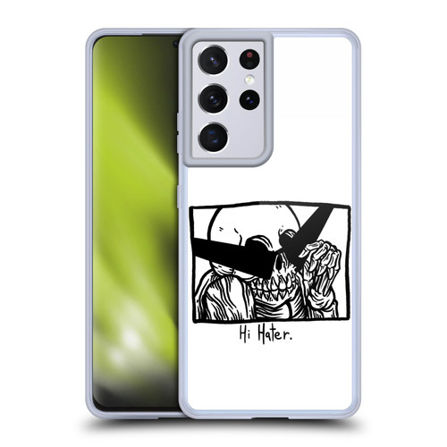 Matt Bailey Skull Hi Hater Soft Gel Case for Samsung Galaxy S21 Ultra 5G