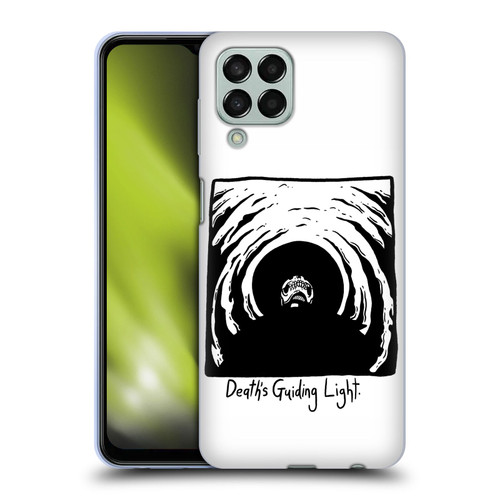 Matt Bailey Skull Deaths Guiding Light Soft Gel Case for Samsung Galaxy M33 (2022)