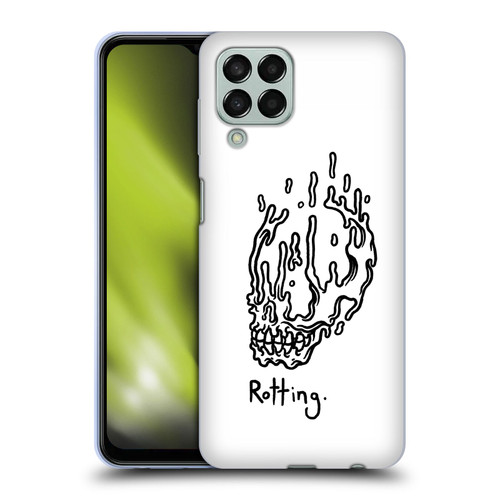 Matt Bailey Skull Rotting Soft Gel Case for Samsung Galaxy M33 (2022)