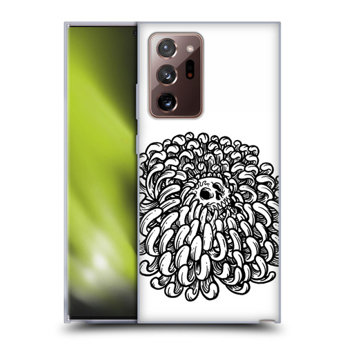 Matt Bailey Skull Flower Soft Gel Case for Samsung Galaxy Note20 Ultra / 5G