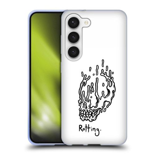 Matt Bailey Skull Rotting Soft Gel Case for Samsung Galaxy S23 5G