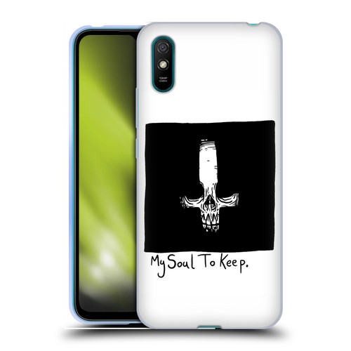 Matt Bailey Skull My Soul To Keep Soft Gel Case for Xiaomi Redmi 9A / Redmi 9AT