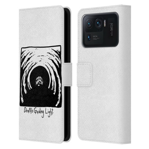 Matt Bailey Skull Deaths Guiding Light Leather Book Wallet Case Cover For Xiaomi Mi 11 Ultra