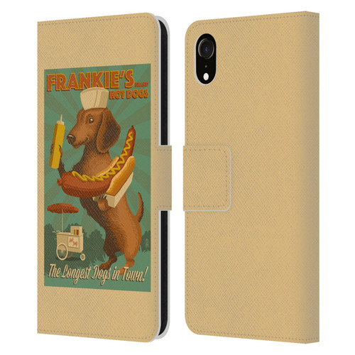 Lantern Press Dog Collection Frankie's Leather Book Wallet Case Cover For Apple iPhone XR