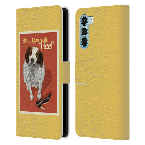 Lantern Press Dog Collection But You Said Leather Book Wallet Case Cover For Motorola Edge S30 / Moto G200 5G