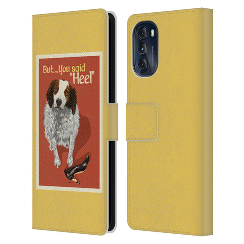 Lantern Press Dog Collection But You Said Leather Book Wallet Case Cover For Motorola Moto G (2022)