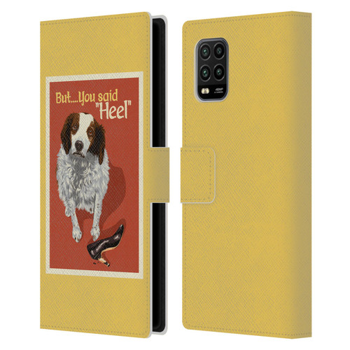 Lantern Press Dog Collection But You Said Leather Book Wallet Case Cover For Xiaomi Mi 10 Lite 5G