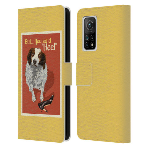 Lantern Press Dog Collection But You Said Leather Book Wallet Case Cover For Xiaomi Mi 10T 5G