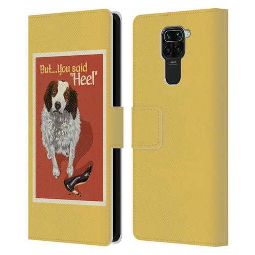 Lantern Press Dog Collection But You Said Leather Book Wallet Case Cover For Xiaomi Redmi Note 9 / Redmi 10X 4G