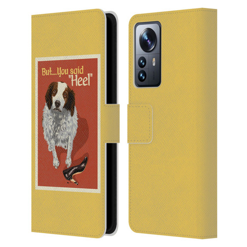 Lantern Press Dog Collection But You Said Leather Book Wallet Case Cover For Xiaomi 12 Pro