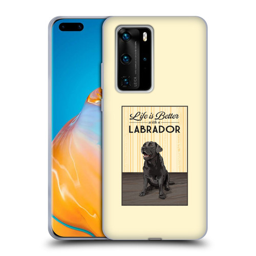 Lantern Press Dog Collection Labrador Soft Gel Case for Huawei P40 Pro / P40 Pro Plus 5G