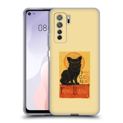 Lantern Press Dog Collection French Bulldog Soft Gel Case for Huawei Nova 7 SE/P40 Lite 5G