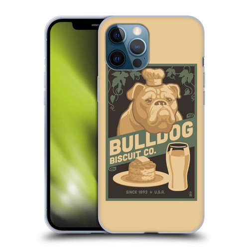 Lantern Press Dog Collection Bulldog Soft Gel Case for Apple iPhone 12 Pro Max