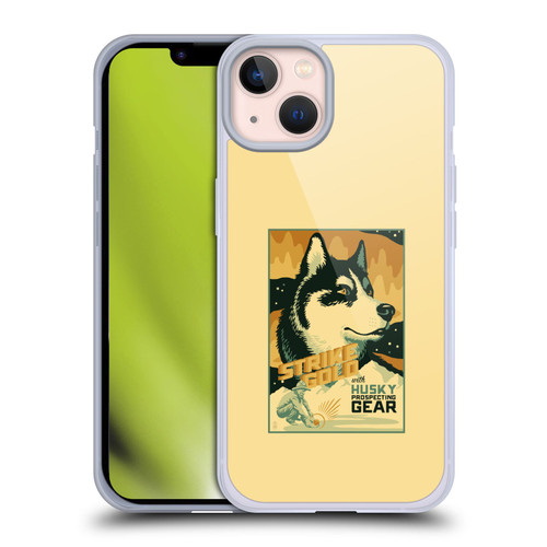 Lantern Press Dog Collection Husky Soft Gel Case for Apple iPhone 13