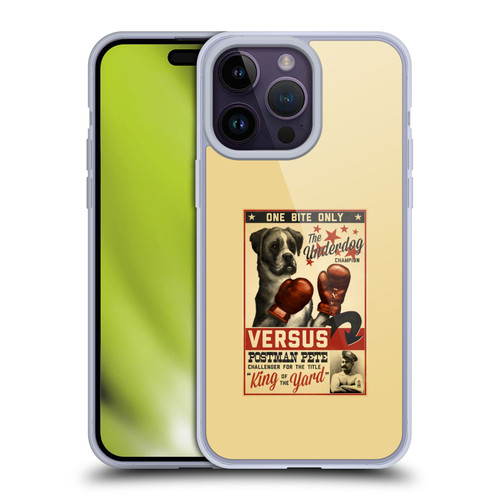 Lantern Press Dog Collection Versus Soft Gel Case for Apple iPhone 14 Pro Max