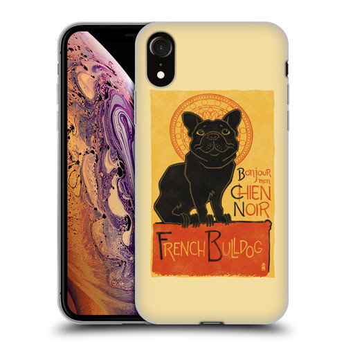 Lantern Press Dog Collection French Bulldog Soft Gel Case for Apple iPhone XR