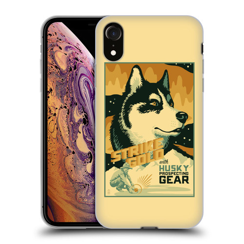 Lantern Press Dog Collection Husky Soft Gel Case for Apple iPhone XR