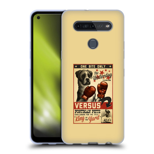 Lantern Press Dog Collection Versus Soft Gel Case for LG K51S