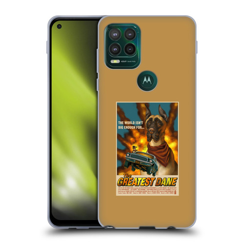 Lantern Press Dog Collection Greatest Dane Soft Gel Case for Motorola Moto G Stylus 5G 2021