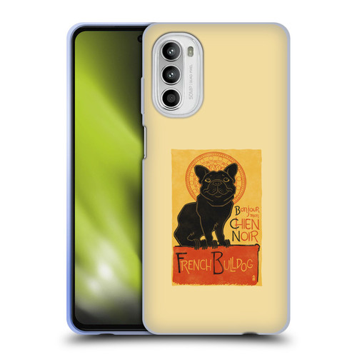 Lantern Press Dog Collection French Bulldog Soft Gel Case for Motorola Moto G52