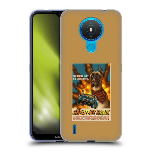 Lantern Press Dog Collection Greatest Dane Soft Gel Case for Nokia 1.4