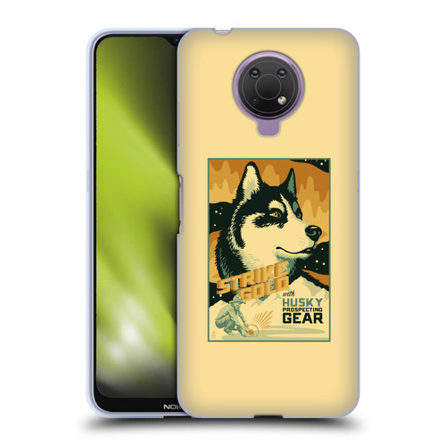 Lantern Press Dog Collection Husky Soft Gel Case for Nokia G10