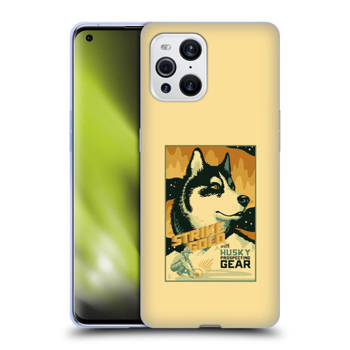 Lantern Press Dog Collection Husky Soft Gel Case for OPPO Find X3 / Pro