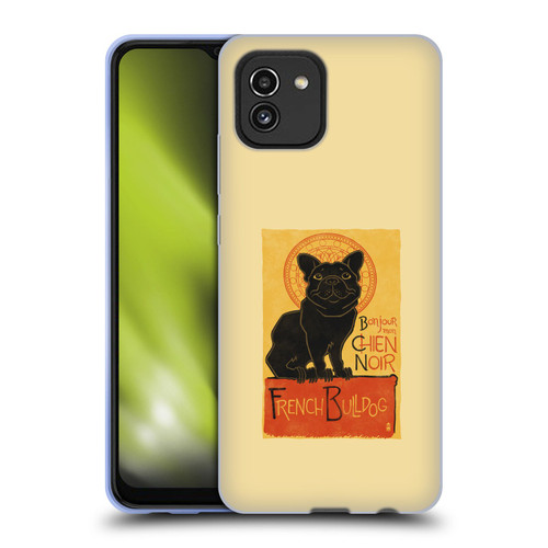 Lantern Press Dog Collection French Bulldog Soft Gel Case for Samsung Galaxy A03 (2021)