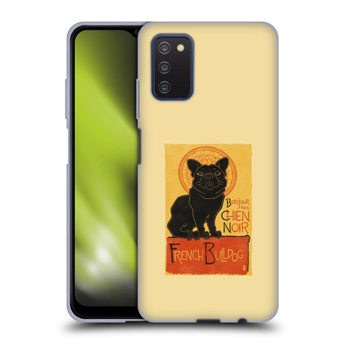 Lantern Press Dog Collection French Bulldog Soft Gel Case for Samsung Galaxy A03s (2021)