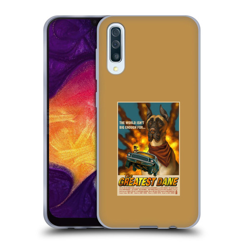 Lantern Press Dog Collection Greatest Dane Soft Gel Case for Samsung Galaxy A50/A30s (2019)