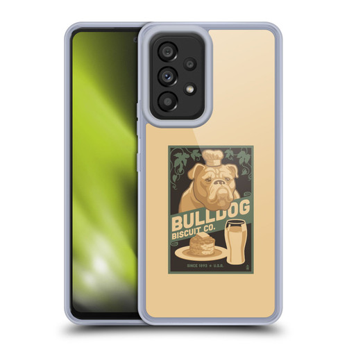 Lantern Press Dog Collection Bulldog Soft Gel Case for Samsung Galaxy A53 5G (2022)