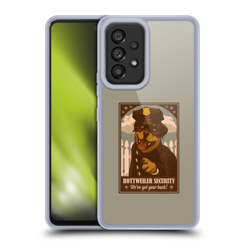 Lantern Press Dog Collection Rottweiller Security Soft Gel Case for Samsung Galaxy A53 5G (2022)