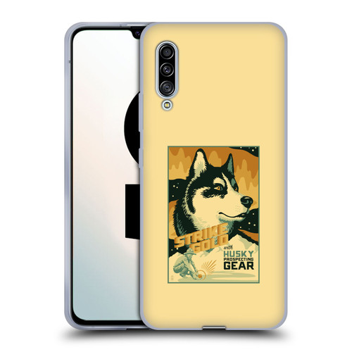 Lantern Press Dog Collection Husky Soft Gel Case for Samsung Galaxy A90 5G (2019)